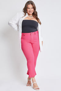 YMI Hyperstretch Cropped Flare Plus Pants