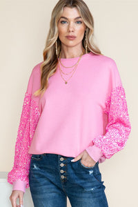 The Pink Candy Bling Ladies Top