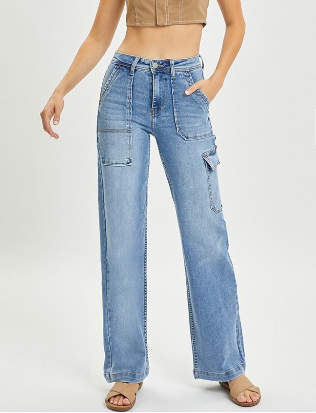 Risen Jeans Cargo Pants Plus