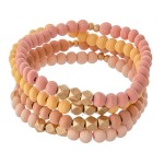 Load image into Gallery viewer, Set of Wooden Bracelets
