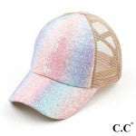 Load image into Gallery viewer, MF Glitter Criss-Cross Hat
