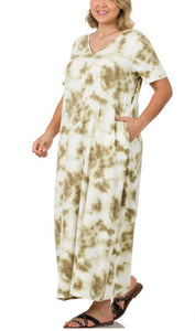 Spring is Here Maxi Dress Plus
