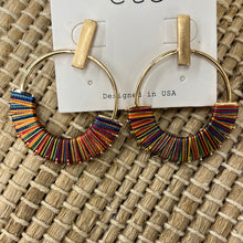 Load image into Gallery viewer, Threading Into Fall Earrings
