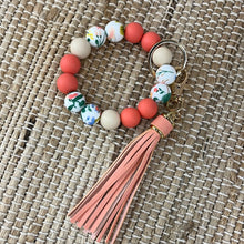 Load image into Gallery viewer, Silcone Beaded Keychain
