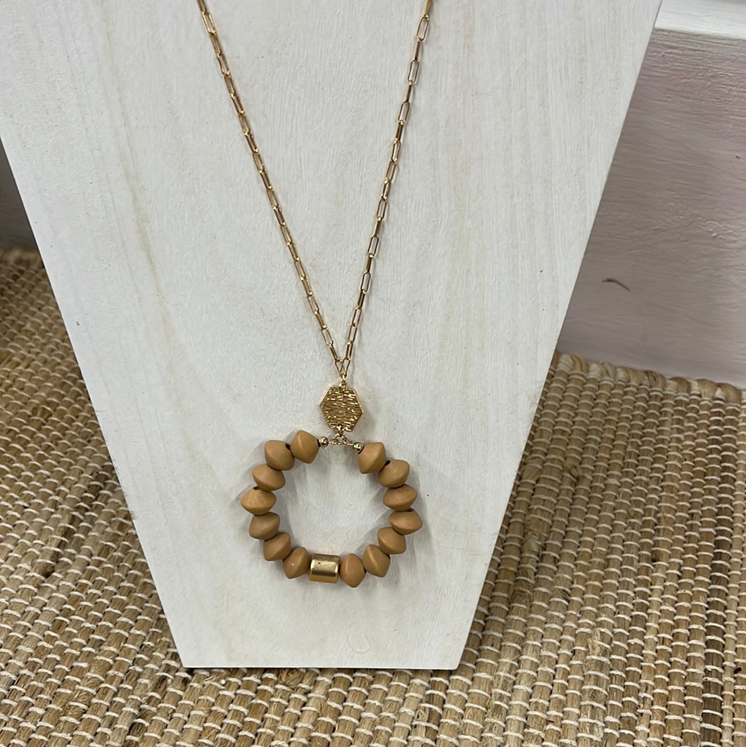 CIrcle Beads Necklace