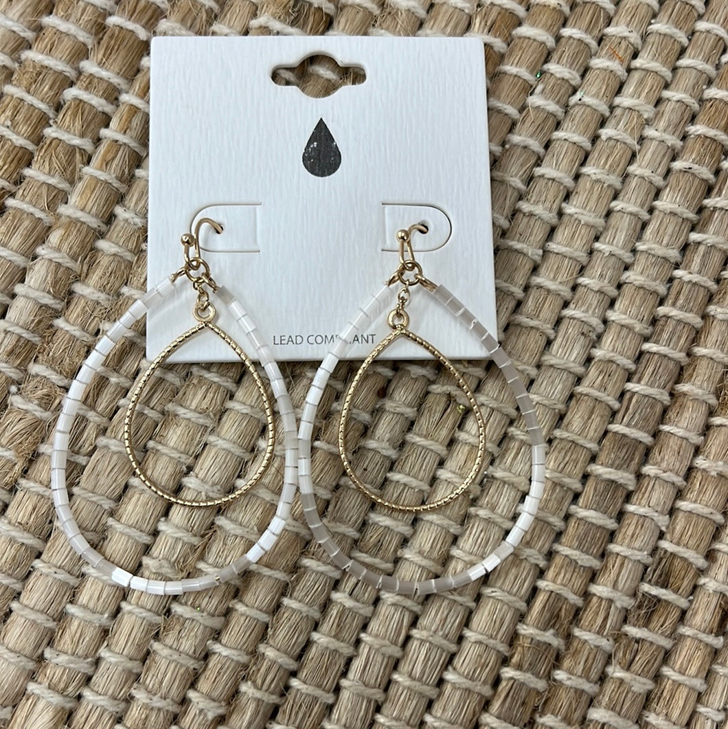 Double Teardrop Earrings