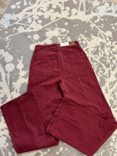 Load image into Gallery viewer, Judy Blue Burgundy Pants Plus
