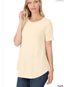 Basic Relaxed Fit Tee Plus