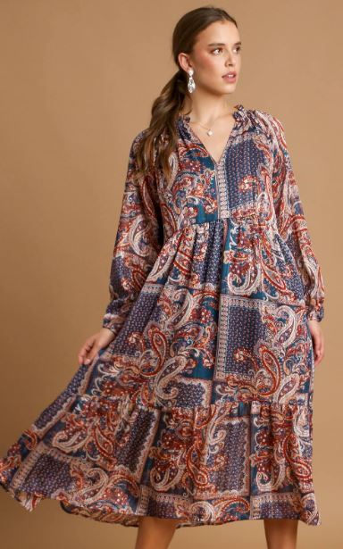 She's Everything Paisley Ladies Dress