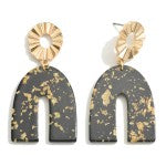 Glitter Arches Earrings