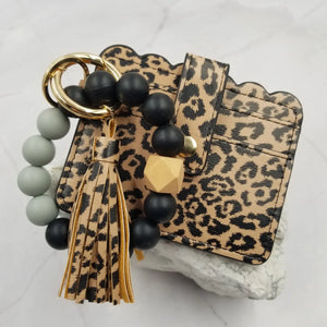 Silicone Beaded Key Chain