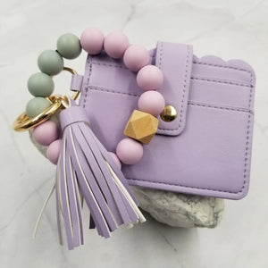 Silicone Beaded Key Chain