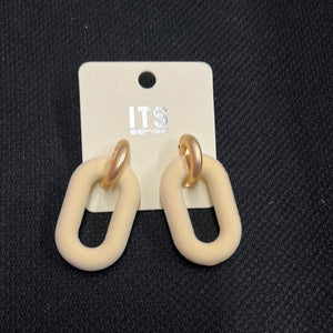 Open Oval Post Earrings