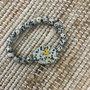 Natural Stone Religious Bracelets